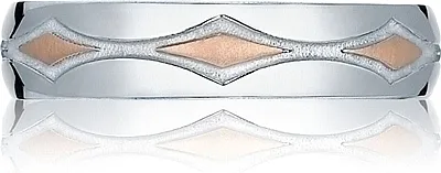Tacori Two-Tone Men's Wedding Band 5.0mm