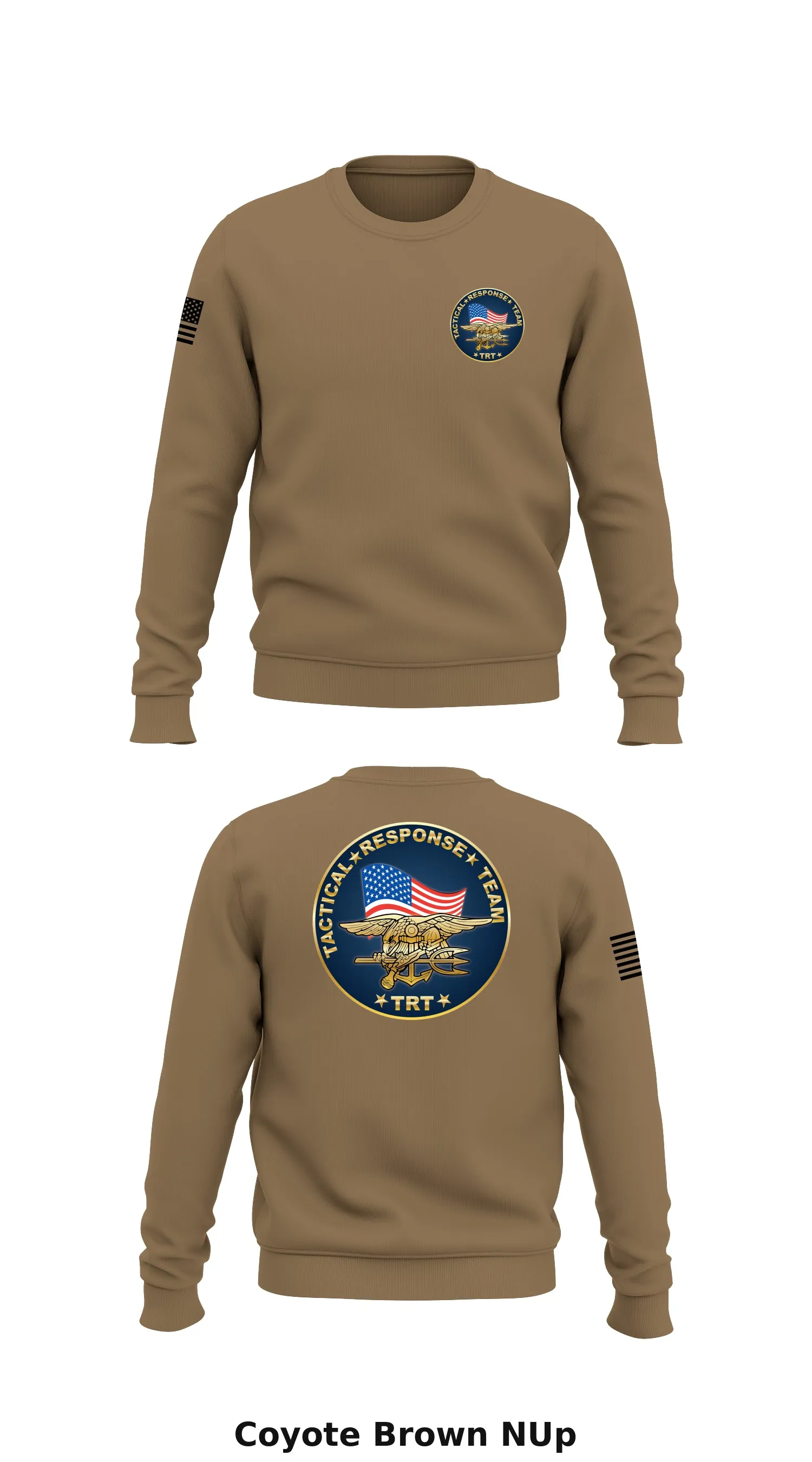 Tactical Response Team  Store 1 Core Men's Crewneck Performance Sweatshirt - NUp