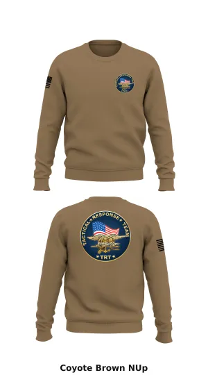 Tactical Response Team  Store 1 Core Men's Crewneck Performance Sweatshirt - NUp