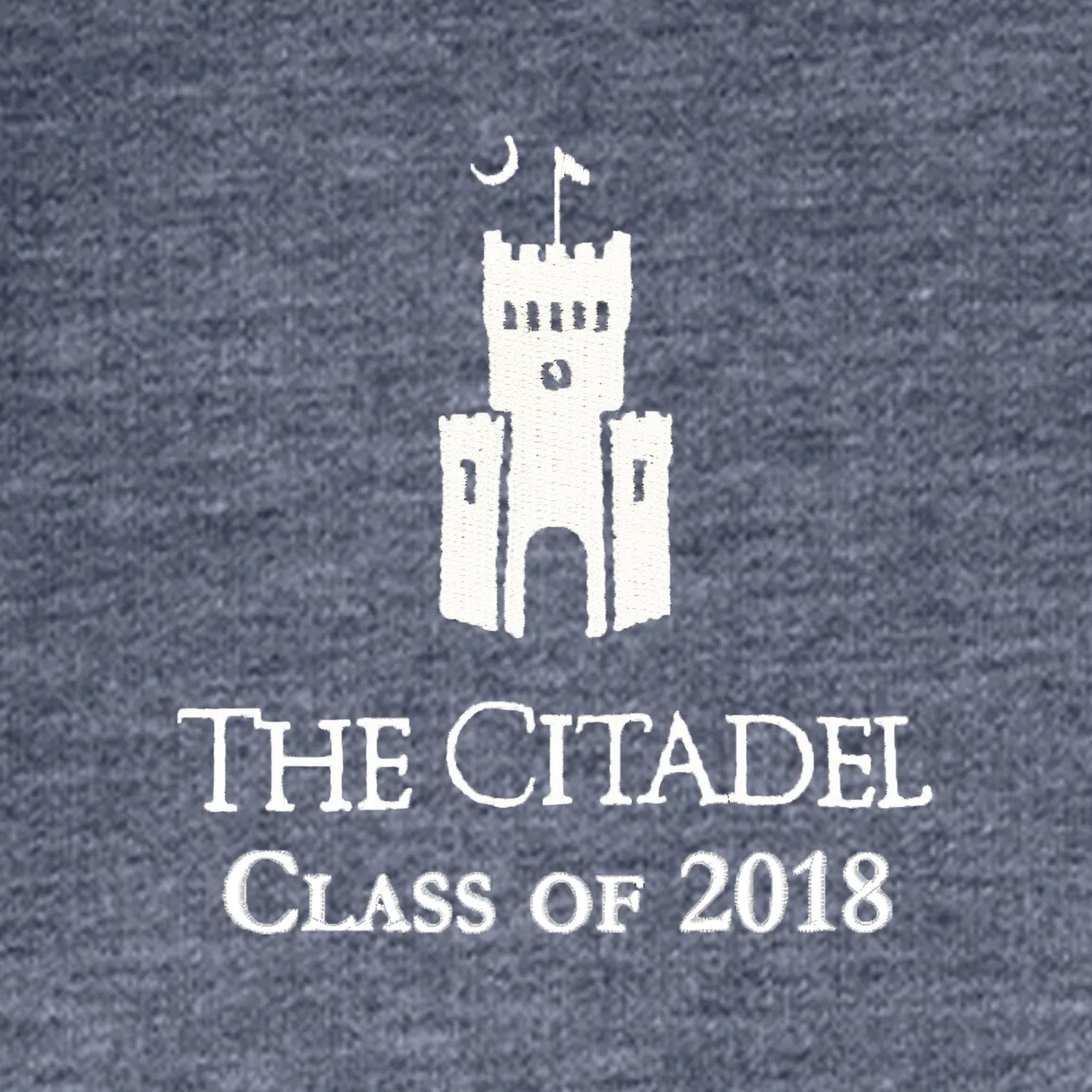 The Citadel, Class of 2018, Barracks,  Full-Zip Hooded Jacket