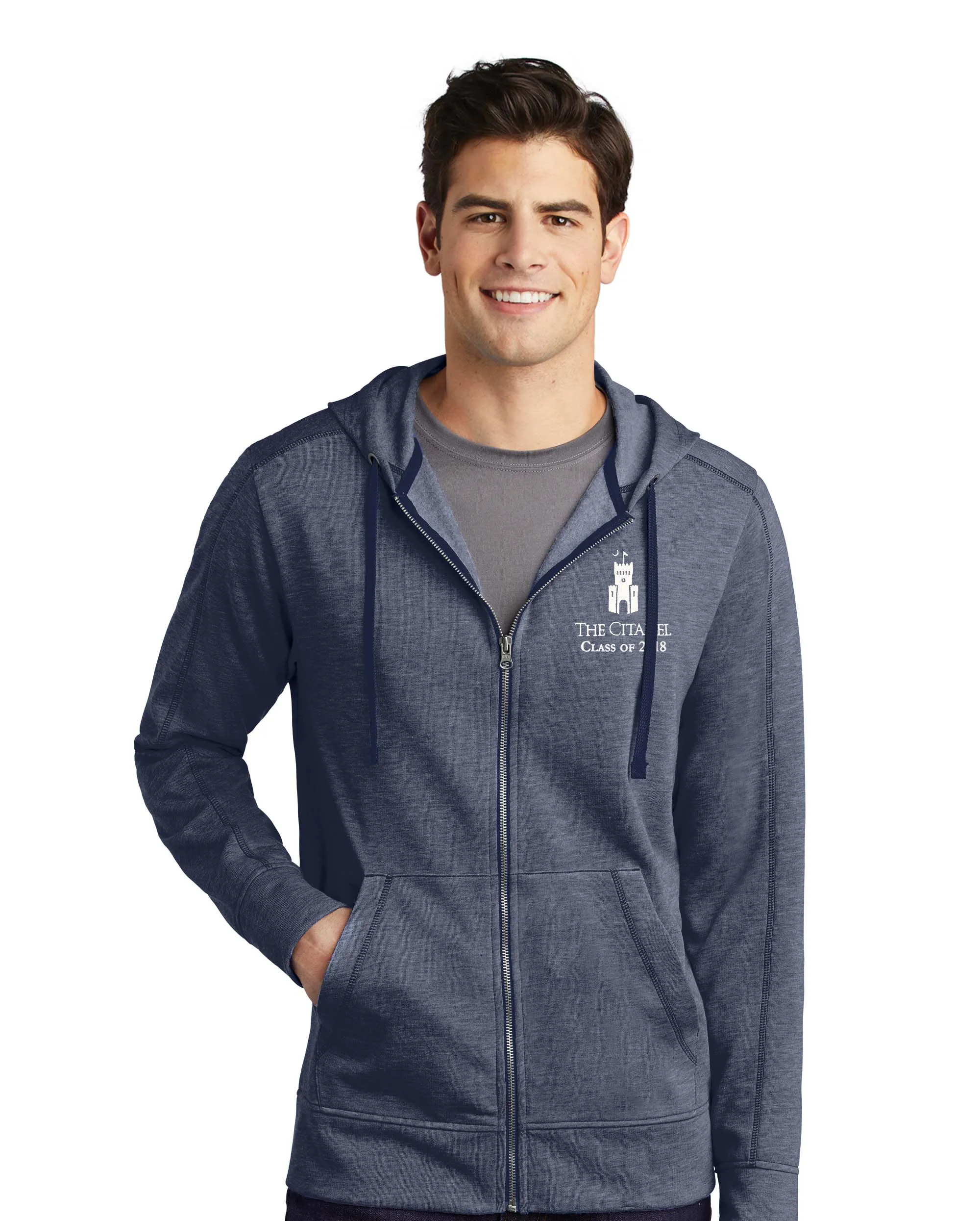 The Citadel, Class of 2018, Barracks,  Full-Zip Hooded Jacket