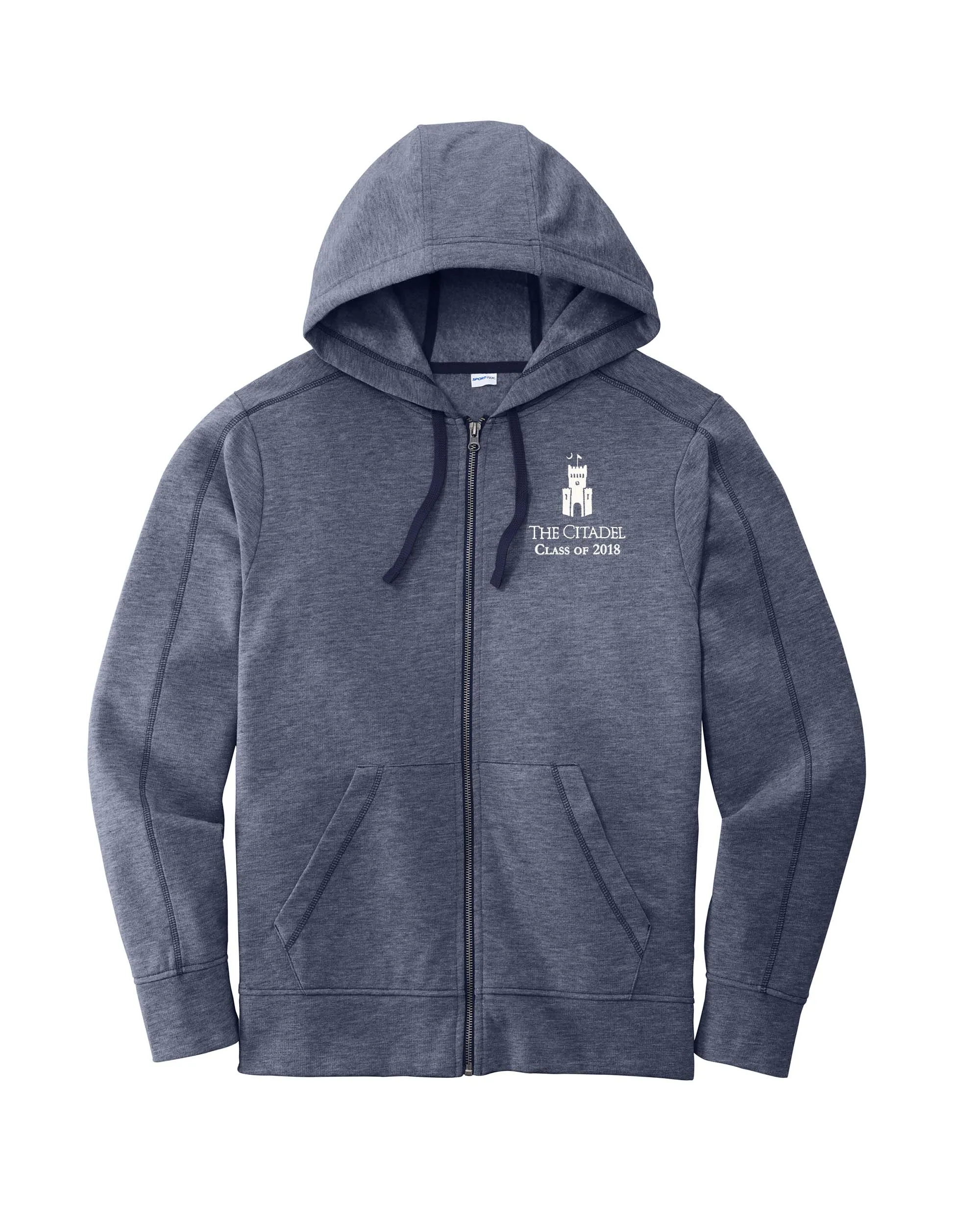 The Citadel, Class of 2018, Barracks,  Full-Zip Hooded Jacket