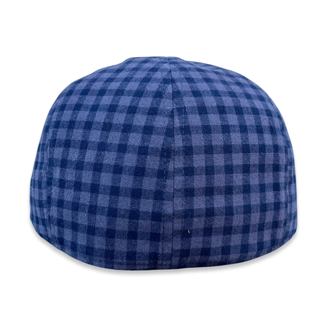 The Stand Boston Scally Cap - Blue Harvest Plaid