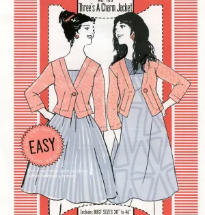 Three's a Charm Jacket Pattern Decades of Style