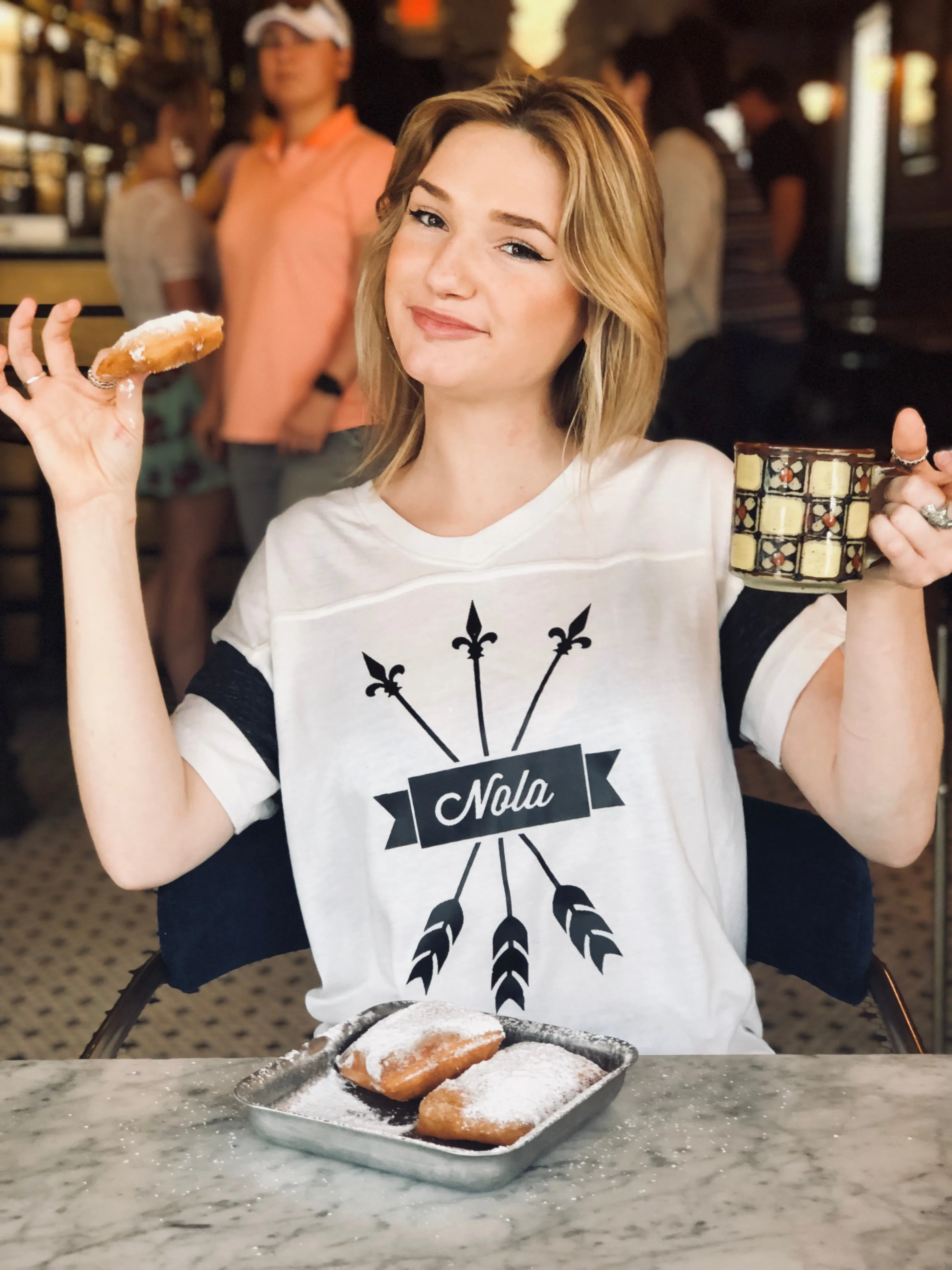 Triple NOLA Arrows, Powder Puff Eco-Jersey T-Shirt