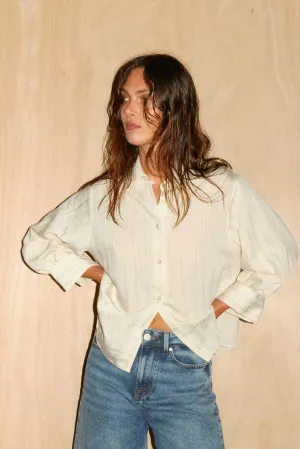 TRW-Missoula Hepburn Shirt - Ecru