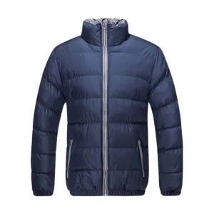 U2Wear Men's Puffer Jacket Winter-Ready, Water-Resistant Bomber Coat