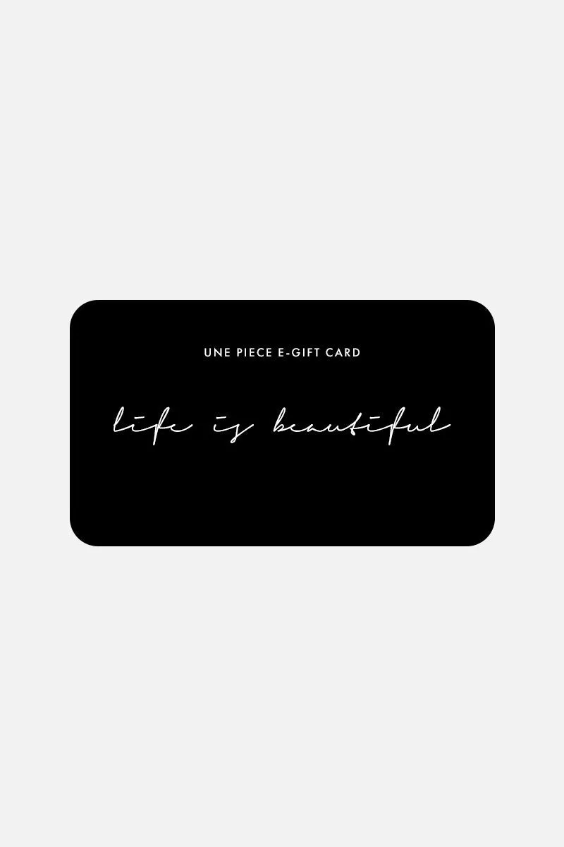 UNE PIECE E-Gift Card