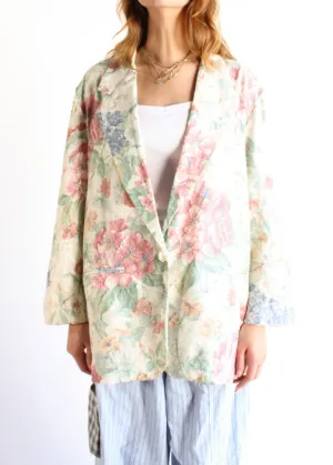 Vintage Floral Blazer S0448