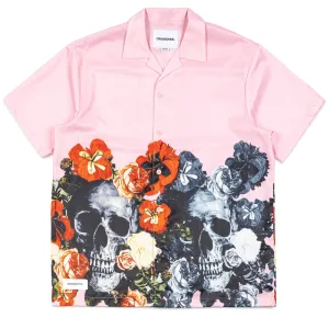 What Will Lasts Skull Shirt | Pink