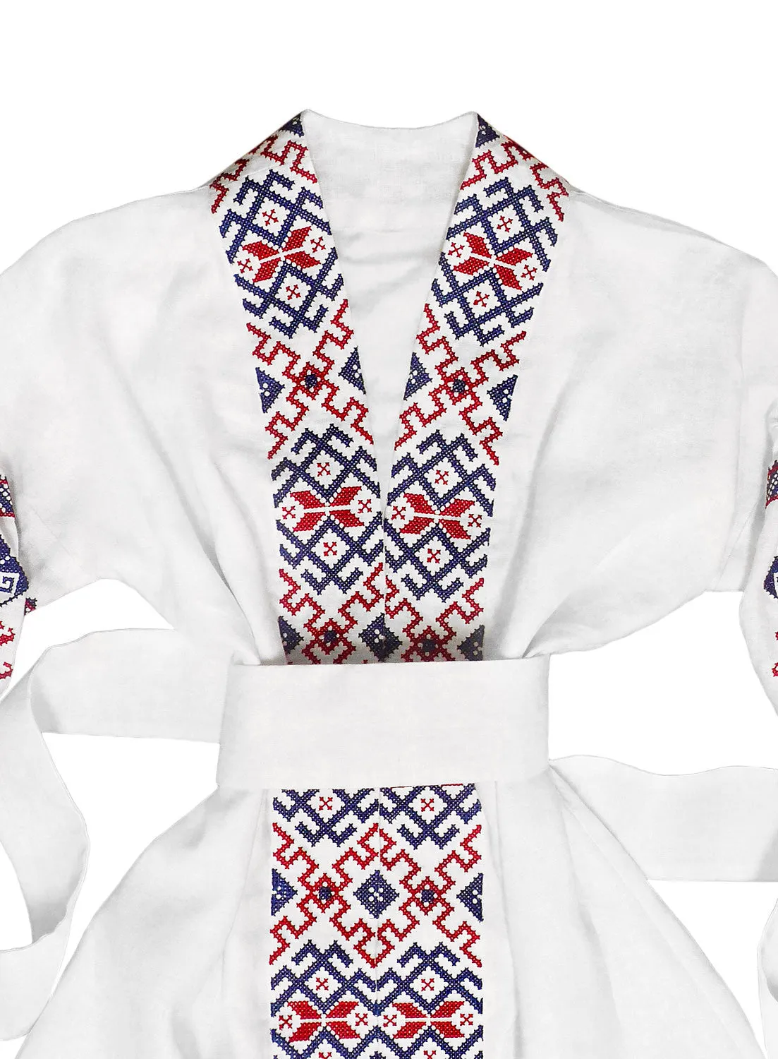 White Boho style Kaftan