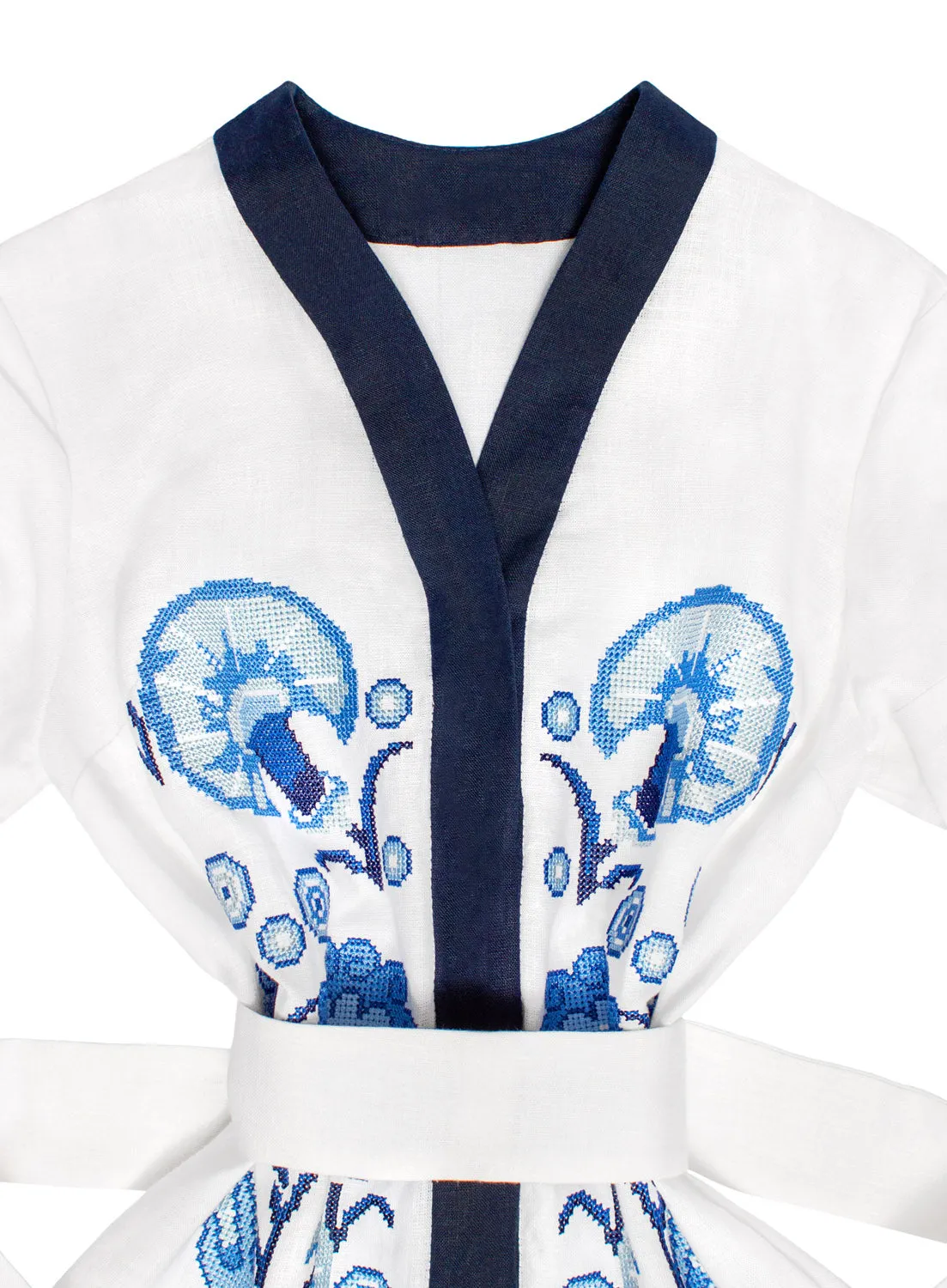 White Boho style Kaftan