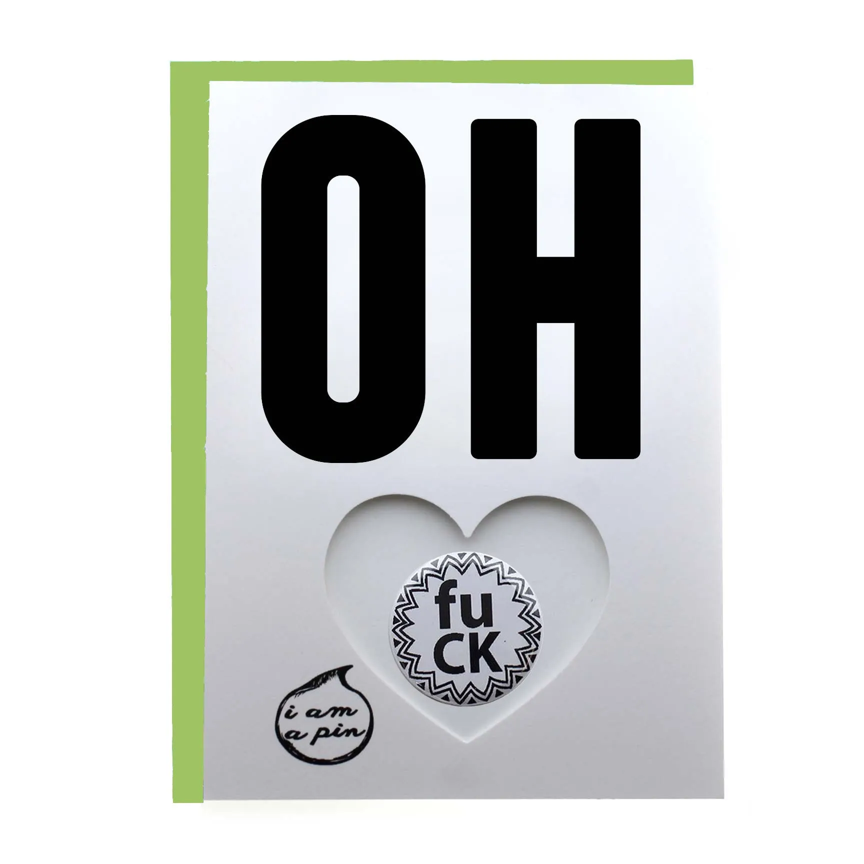 WHOLESALE PIN GREETING CARD - OH