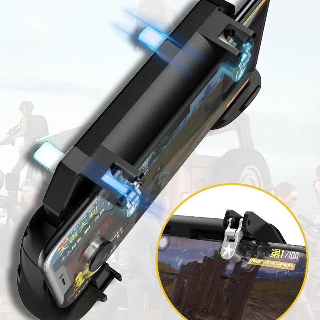YZ Premiums | Mobile Gamepad w/ Joystick Grip & Trigger